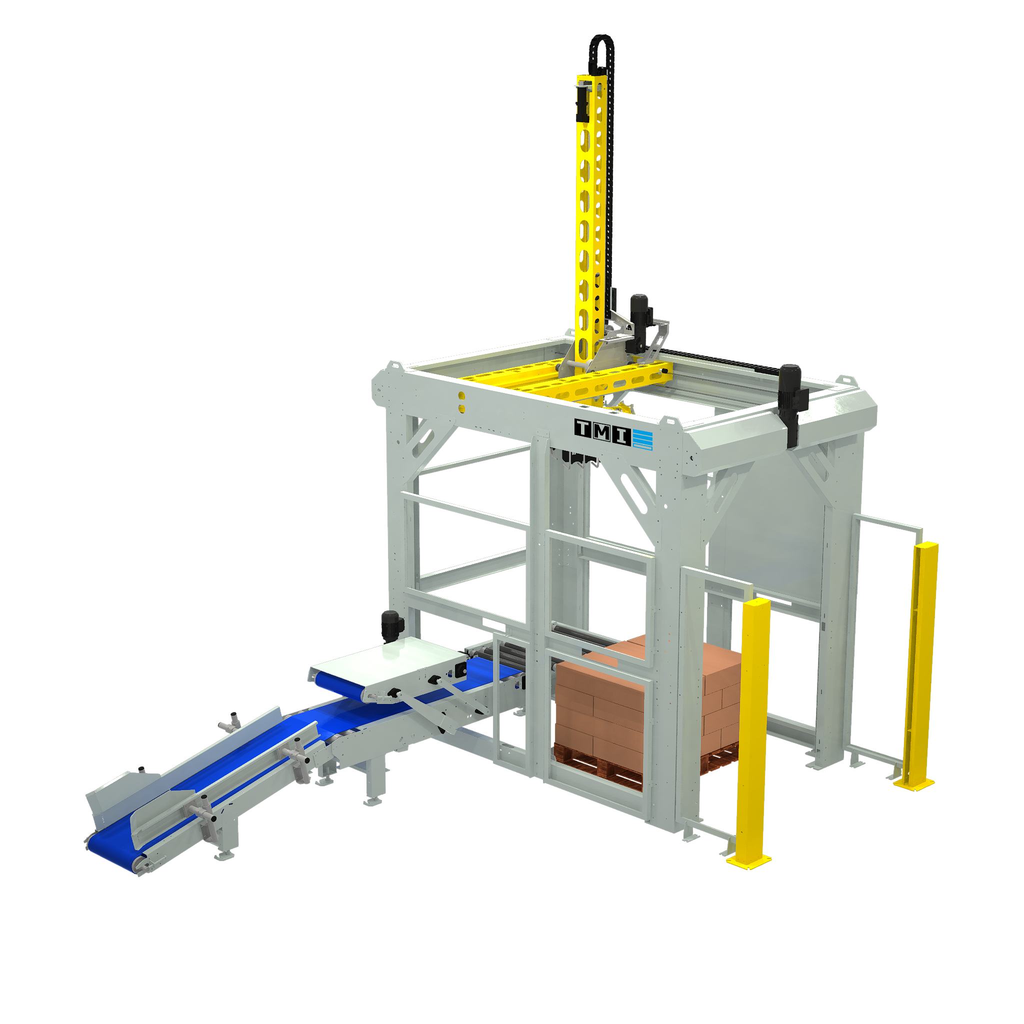 Gantry deals palletizer system